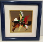 QUADRO - MARCO ANTONIO MOREIRA - OST - Mede: C/M :90x60 cm E S/M :90x60 cm