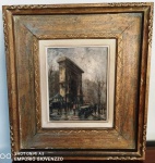 Quadro `Arco  ` - OSM - ACIE - assinado GARIBALDI  - 1975 . Mede: CM:  51 x 46 cm e SM : 20 x 27 cm