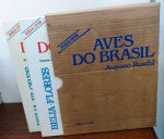 Livro: " AVES DO BRASIL " - AUGUSTO RUSCHI - BEIJA FLORES -VOL IV - 206 págs  e VOL  V -  542 págs 
