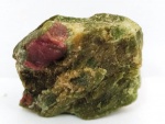 Mineralogia -Rubi na Fuchsita - 4,7 cm