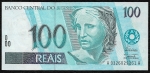 Cédula do Brasil - 100 Reais - 1994 - C325 - FE - Cat. Amato/Irlei 450,00