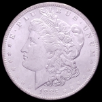 Moeda dos Estados Unidos - 1 Morgan Dolar - 1885 O - Prata (.900) • 26.7 gr • 38.1 mm - Flor de Cunho