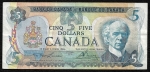 Cédula do Canadá - 5 dollars - 1979 - MBC