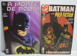 Revista em Quadrinhos A Morte de Robin e Batman Pulp Fiction