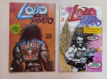 Revista em Quadrinhos LOBO Está Morto. Mini-série em 2 edições (Completa). Nº 1 e 2. Editora Abril Jovem(1994). Bom estado.