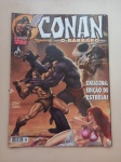 Revista em Quadrinhos Conan. O Bárbaro. Mythos Editora. Nº 1. Pequeno rasgo próximo a lombada e sem os grampos.