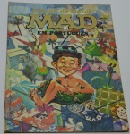 Revista em quadrinhos MAD em português, Nº 30, Editora Vecchi, apresenta uma assinatura de caneta na capa