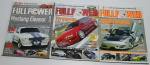 Três revistas Full Power, 2005 (2) e 2006