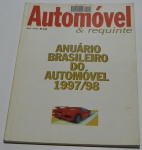 Revista Automóvel & requinte, anuário brasileiro do automóvel, 1997/98
