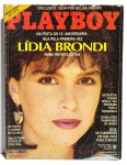 Revista Playboy Lídia Brondi, agosto de 1987