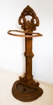 FER FORGE - Bengaleiro / porta guarda chuvas em fer forge, estilo francês. Med. 70x29 cm.