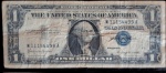 USA 1 DOLAR 1957 B SELO AZUL