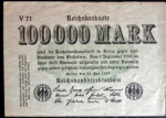 ALEMANHA 100 MIL MARK 1923