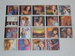 CD - Dezenove cd's com músicas de artistas e bandas variadas.