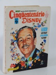 COLECIONISMO - Antigo almanaque colecionável "Cinquentenário Disney" lançado pela editora Abril em 1973. Capa com leves desgastes.