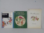 LIVRO (3) - a) "Motifs sur porcelaine" Dony Alexiev. Ulisseditions. 80 páginas. b) "Orchids of the World" Coloring Book. Virginie Fowler Elbert. Dover Publications, Inc., new York. 46 páginas. c) "Porzellanmotive" Rudolf Lumm.