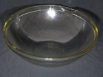 Recipiente cristalizador em vidro translúcido. Manufatura PYREX. 16 x 44cm.