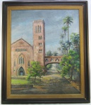 H. MARQUES - IGREJA SÃO FRANCISCO DE PAULA - OST - 100X86 cm.