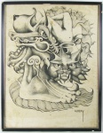 ALBERY - SURREALISMO ERÓTICO - DESENHO - 50X40