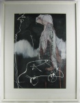 HELIO JESUINO - FIGURAS - TECNICA MISTA - 68X46cm.