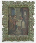 SEM ASSINATURA - CENA SACRA - OSM - 30X22cm.