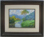 ARMANDO VIANNA - PAISAGEM - OST - 33X46cm. Dat. 1985.