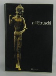 Livro "Gli Estruschi", por Bompiani.