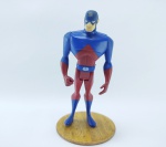 Mattel - Boneco Átomo coleção Liga da Justiça - DC, Manufatura Mattel, medindo aprox. 10 cm de altura, sua base não é original do boneco
