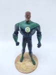 Mattel - Boneco Lanterna Verde coleção Liga da Justiça - DC, Manufatura Mattel, medindo aprox. 12 cm de altura, sua base não é original do boneco