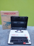 Precision - Máquina de escrever portátil sendo Precision 5000 - Super Deluxe em sua caixa original, Muito bem conservado, conforme fotos