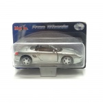 FREE WHEELS - Miniatura de carro de metal modelo "Porsche Boxster" lacrado. Escala 1:36. Vendido conforme fotos.
