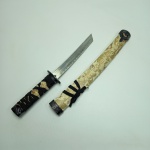 Espada Oriental decorativa Shoto, vendida no estado conforme fotos. Mede 47 cm.