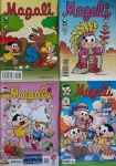 4 Revistas em quadrinhos Magali