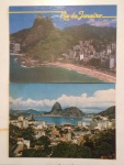 Postais antigos Rio de Janeiro Botafogo e Leblon