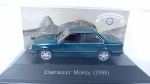 Chevrolet Monza 1988 - Carro miniatura escala 1/43 da coleção carros inesquecíveis do Brasil. Caixa e base originais. Carro de coleção em metal com partes em plástico injetado