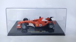 Ferrari F2004 2004 Michael Schumacher da fórmula 1 - Carro miniatura escala 1/43 Ferrari Collection. Caixa e base originais. Carro de coleção em metal com partes em plástico injetado