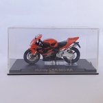 Moto ou motocicleta em miniatura diecast modelo Honda CBR 900 RR - Na embalagem original - Fabricada na escala 1/24