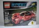 Lego Speed Champions  La Ferrari Real Facts -  nº 75899   164 peças - item de coleção na embalagem fechada  caixa com amassados.