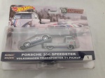 Hotwheels Porsche 356 Speedster e VW Transporter T1 Pick-up, 2018, aprox. 7 cm cada, comemorativo 50 anos, embalagem original