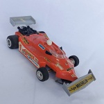 Brinquedo antigo ESTRELA - Autorama Ferrari - Escala 1/32 - Funcionando (mandaremos um vídeo ao comprador se for solicitado). Mede 18cm de comprimento. Carro de coleção slot car