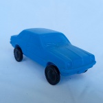 Chevrolet Chevette - Brinquedo antigo em plástico bolha ou soprado. As rodas giram livremente. Fabricado pela Jofer. Mede 13,5cm de comprimento