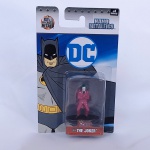 DC Comics - Boneco ou action figure do personagem Coringa ou The Joker - Série Nano Metalfigs - 100% feito em metal. A embalagem mede aprox 16cm de altura