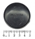 Colecionismo/fotografia - Tampa de lente original da Fujica para máquinas com lentes com o diâmetro de  48 mm. Material original, raro de se achar, ideal para completar uma máquina Fujica. Material em bom estado e funcional.