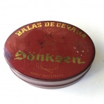 COLECIONISMO - Lata em metal da antiga marca de chocolates SÖNKSEN.