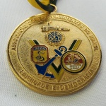 MILITARIA (R036) - Medalha da Vitória, conferida pela Associação dos Ex-Combatentes do Brasil, seção do Rio de Janeiro, nas comemorações de 40 anos da vitória da FEB na Segunda Guerra Mundial (1944 / 1984).
