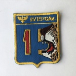 MILITARIA - Bordado militar do 1° / 15° Grupo de aviação da FAB.