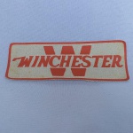 PATCH em tecido da WINCHESTER - Fabricante das consagradas Espingardas Americanas, para ser costurado em Blusas, Bonés, etc.