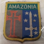 PATCH em tecido do Comando Militar da AMAZÔNIA - Lacrado e sem uso.