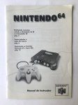COLECIONISMO - VIDEO GAME - Manual de instruções original do NINTENDO 64.