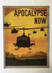 Reprodução de cartaz antigo do filme `APOCALYPSE NOW`, medindo 40 x 27 cm